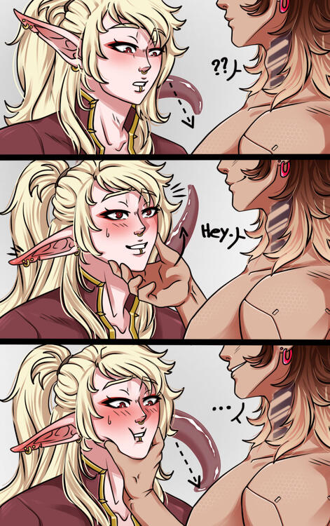 Ezekiel_VT - Meine Augen sind Hier! Ryuu'Dai kann die Augen nicht von seinem Body ablassen! Upsi..