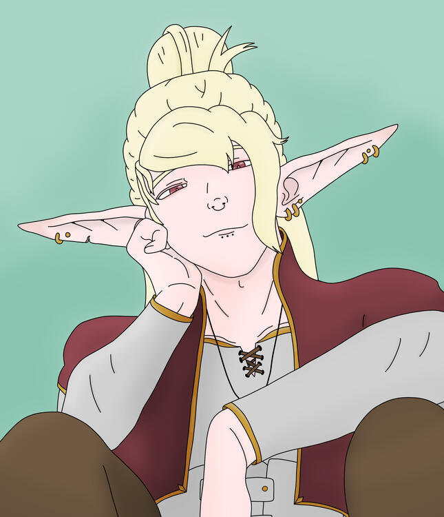 Gwemlin Jojo - Ryuu'Dai mit süffisantem Blick nach unten